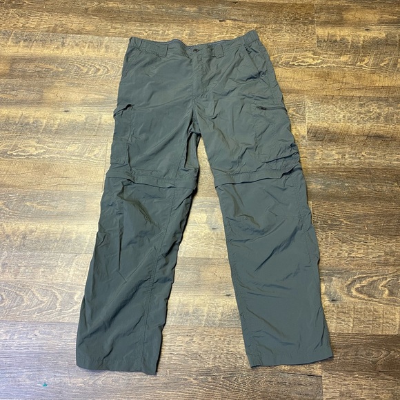 Columbia Pants Columbia Zip Off Convertible Pants Mens 36x3 Green